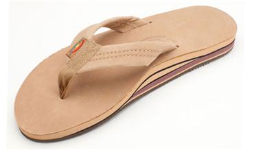 Men's Double Layer Premier Leather with Arch Support