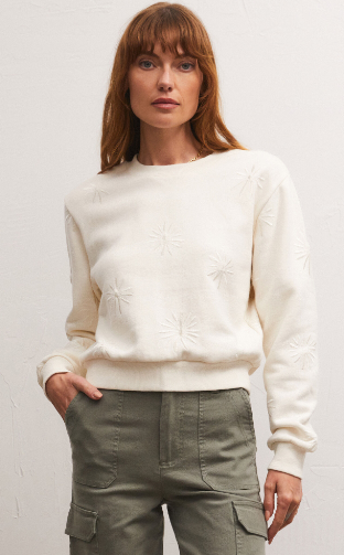 Lottie Embroidered Sweatshirt