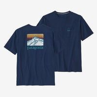 M's Line Logo Ridge Pocket Responsibili-Tee