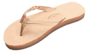 Kid's Flirty Braidy - Premier Leather Braided 1/2" Strap