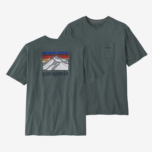 M's Line Logo Ridge Pocket Responsibili-Tee