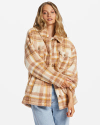 Fairbanks Button-Up Teddy Bear Jacket