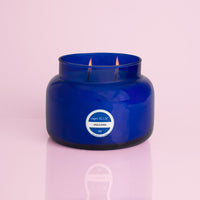 Blue Signature Jar Candle
