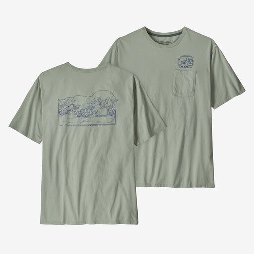 M's Lost And Found Organic Pocket T-Shirt